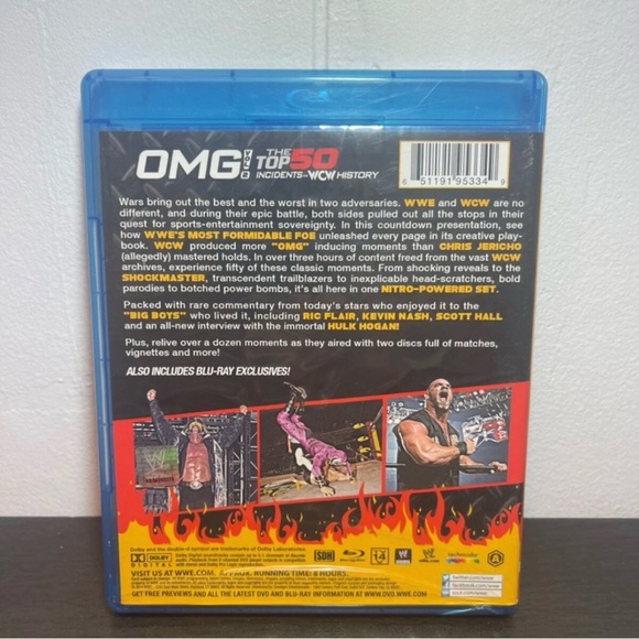WWE: OMG! Vol. 2 - The Top 50 Incidents In WCW History (Blu-ray, 2-Disc Set) - Picture 2 of 3